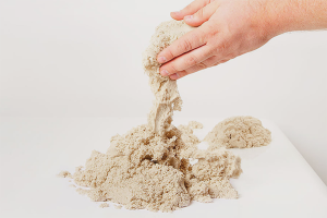 Как се прави кинетичен пясък