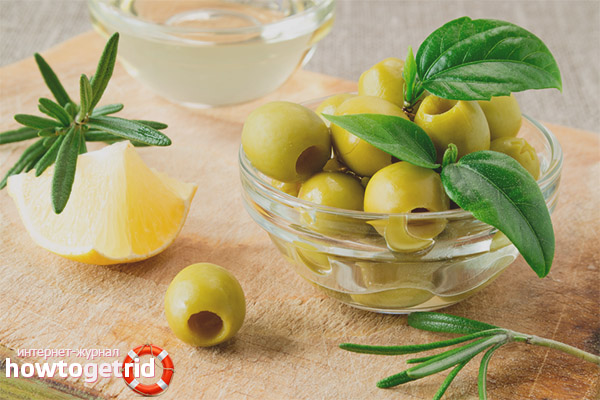 Olives en conserva