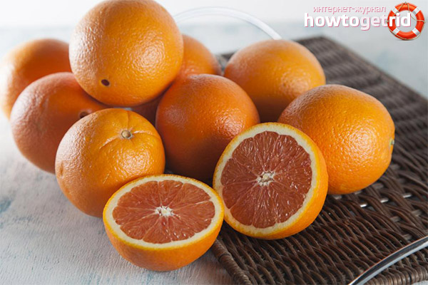Nuisances et contre-indications des oranges rouges